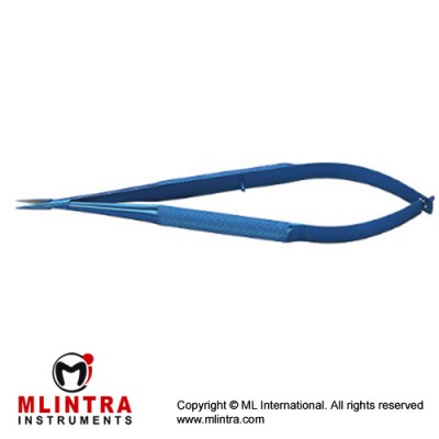 Micro Needle Holder Round handle,Tungsten carbide coated tips,